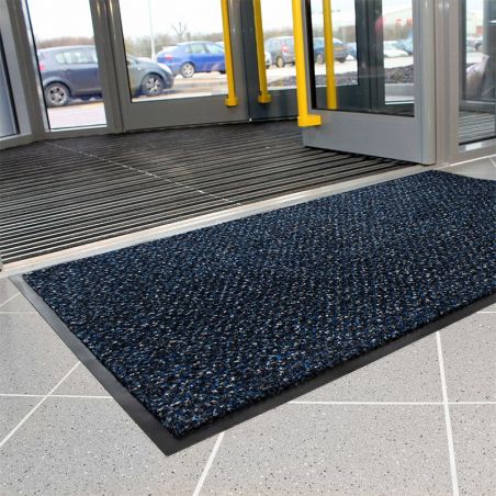 Barrier Mat Grey Dirt Trapper Rug Hallway Runner Door Mat 