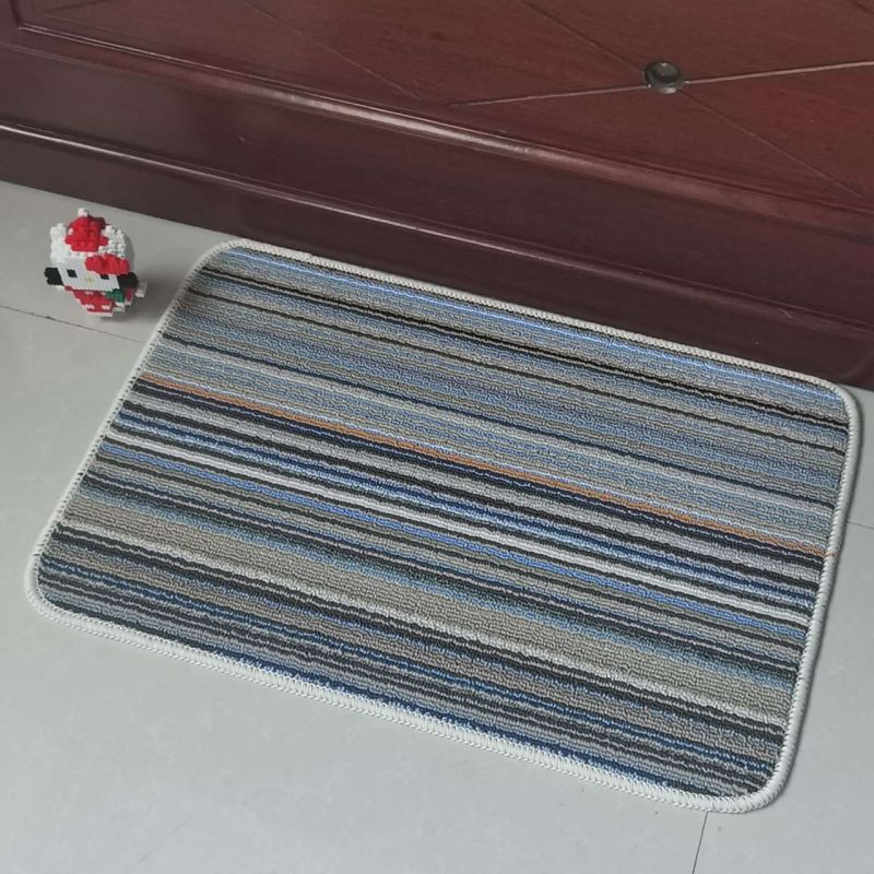 Indoor Door Mat Non-slip Absorbent Resist Dirt Entrance Rug Machine Washable  Low-profile Inside Floor Mat Door Rugs for Entryway 